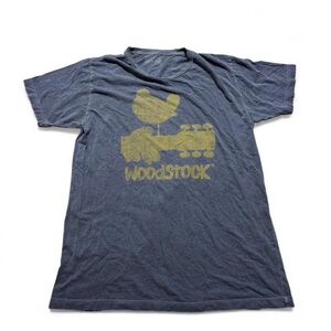 Grey converse “Woodstock” graphic tee size Large